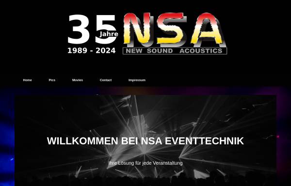 Vorschau von www.nsadisco.de, NSA Mobildisco
