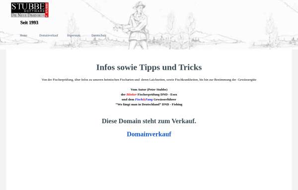 Vorschau von www.angeln-und-jagen.de, Stubbe Software