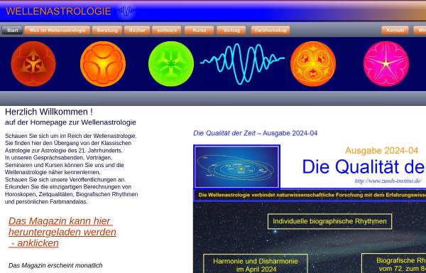 Vorschau von wellenastrologie.com, Wellenastrologie