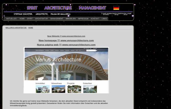 Vorschau von www.mallorca-architekt.de, Stephan Wächter, Architekt