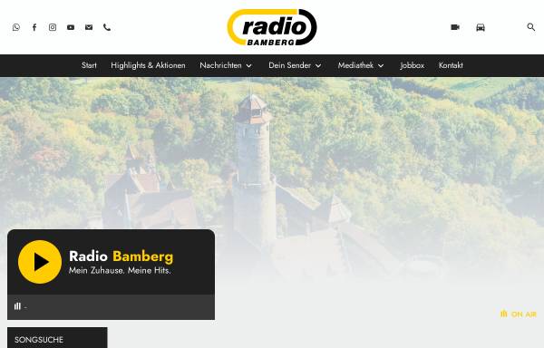 Vorschau von www.radio-bamberg.de, Radio Bamberg