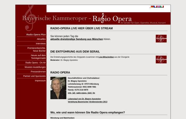 Vorschau von www.radio-opera.fm, Radio-Opera.fm