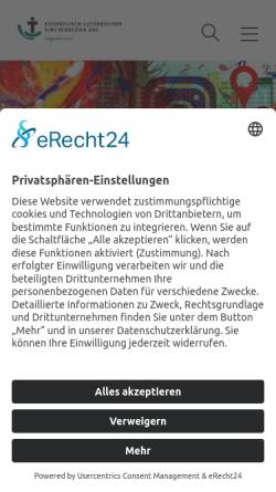 Vorschau der mobilen Webseite www.ev-jugend-aue.de, Ev. Jugend im Kirchenbezirk Aue