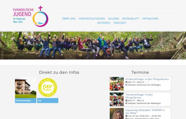 Evangelische Jugend im Dekanatsbezirk Neu-Ulm