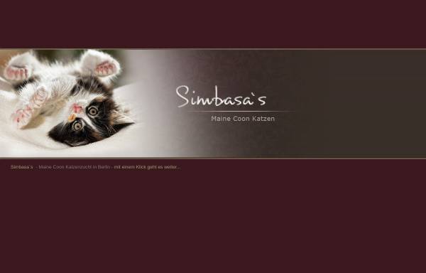 Vorschau von www.simbasas.de, Simbasas Maine Coon Cats