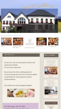 Vorschau der mobilen Webseite landgasthof-gemmer.de, Landgasthof Gemmer