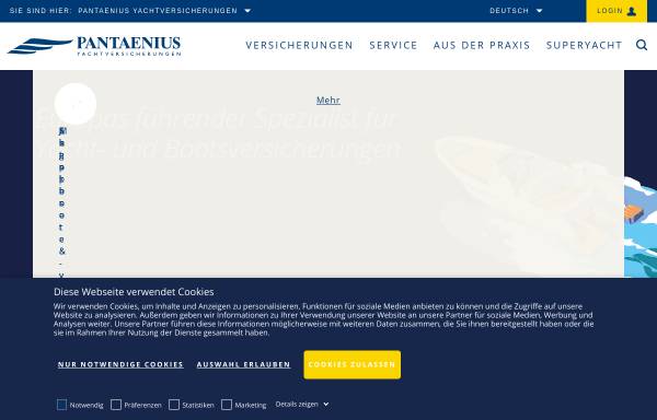Vorschau von www.pantaenius.com, Pantaenius GmbH & Co. KG