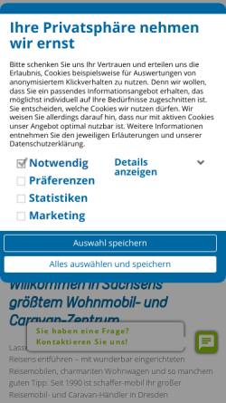 Vorschau der mobilen Webseite www.schaffer-mobil.de, schaffer-mobil