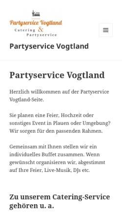 Vorschau der mobilen Webseite www.zum-vogtlaender.de, Gaststätte und Pension 