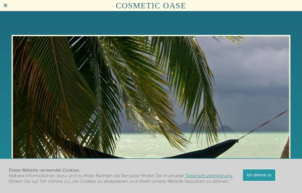 Vorschau von www.cosmeticoase.de, Cosmetic Oase, Inhaberin Veronika Niemann