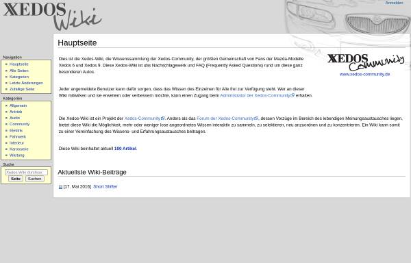 Vorschau von wiki.xedos-community.de, Xedos-Wiki