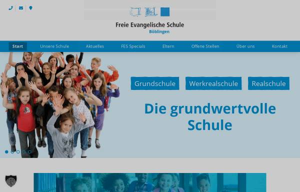 Vorschau von www.fesbb.de, Freie Evangelische Schule Böblingen