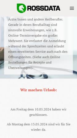 Vorschau der mobilen Webseite www.dri.de, DRI e.K.