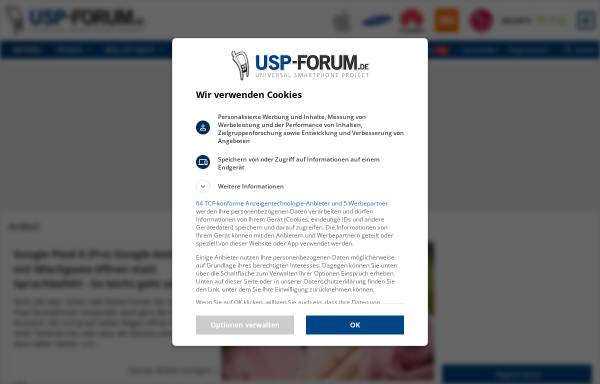Vorschau von www.usp-forum.de, USP-Forum