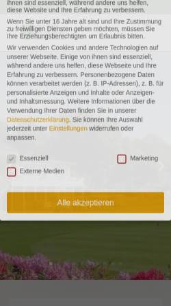 Vorschau der mobilen Webseite www.gcgrambek.de, Golf Club Gut Grambeck