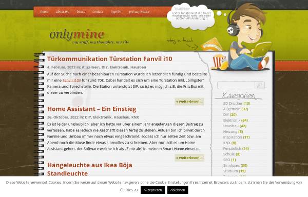 Vorschau von www.onlymine.de, OnlyMine