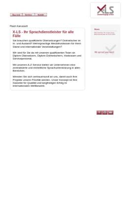 Vorschau der mobilen Webseite www.x-ls.de, X-LS Extended Language Services e.K.