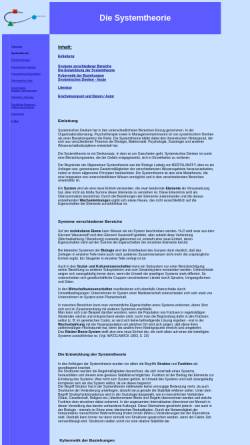 Vorschau der mobilen Webseite www.systemische-beratung.de, Systemtheorie