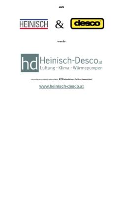Vorschau der mobilen Webseite www.heinisch.at, Heinisch - Wien