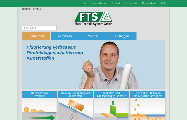 Vorschau von fts-de.com, Fluor Technik System GmbH