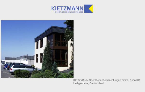 Vorschau von www.kietzmann.de, Kietzmann GmbH & Co. KG