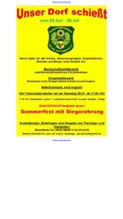 Vorschau der mobilen Webseite www.gut-ziel-huettigweiler.de, Schützenverein Gut Ziel e.V Hüttigweiler
