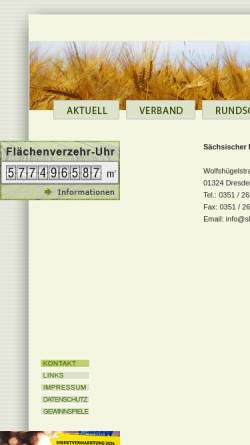 Vorschau der mobilen Webseite slb-dresden.de, Sächsischer Landesbauernverband e.V.