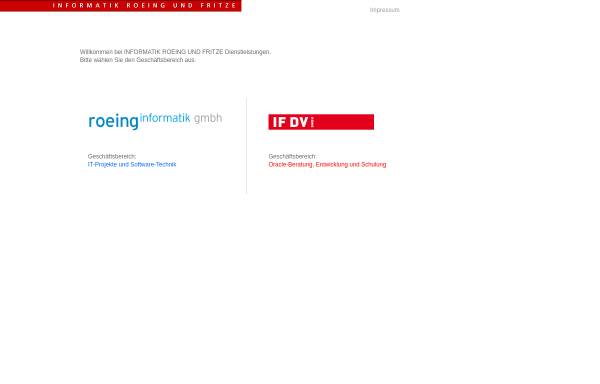 Vorschau von www.irf-dv.de, Informatik Roeing und Fritze