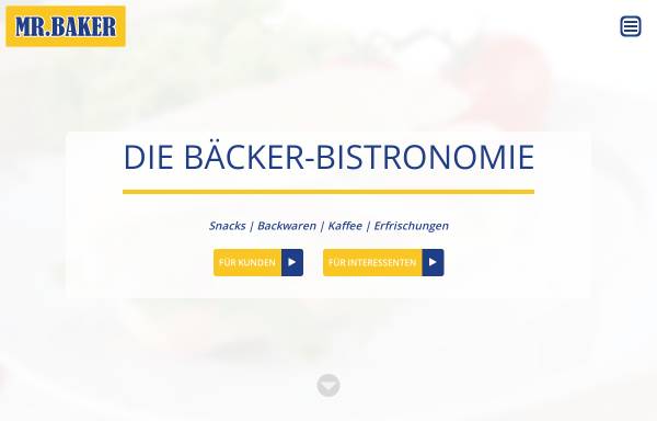 Vorschau von www.mrbaker.de, Mr. Baker - New Bakery Consult GmbH