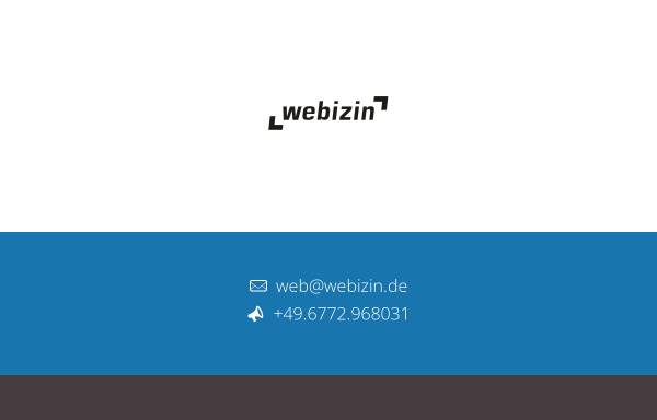 Vorschau von www.webizin.de, webizin GmbH