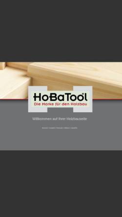 Vorschau der mobilen Webseite www.hobatool.de, Hobatool GmbH