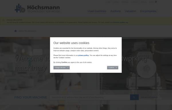 Vorschau von www.hoechsmann.com, Höchsmann GmbH