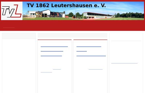Vorschau von www.tv-leutershausen.de, Turnverein 1862 Leutershausen e.V.