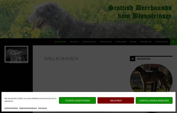 Vorschau von www.hunde-deerhound.de, Vom Blausteinsee