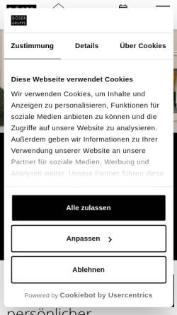 Vorschau der mobilen Webseite www.die-brille-ulm.de, Die-Brille Döser GmbH