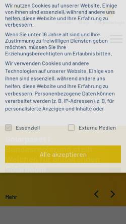 Vorschau der mobilen Webseite www.solarwirtschaft.de, Bundesverband Solarwirtschaft