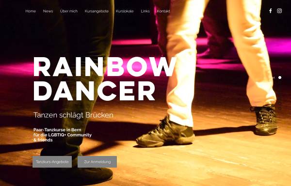 Vorschau von www.rainbowdancer.ch, Rainbowdancer Bern