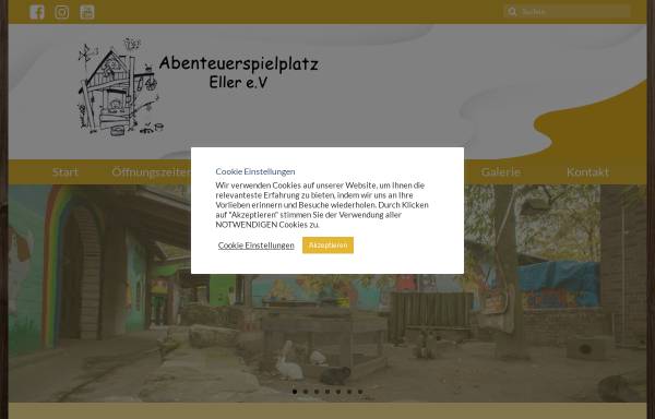 Vorschau von www.asp-eller.de, Abenteuerspielplatz Eller e.V.
