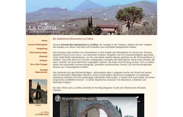 Vorschau von www.collina-toscana.de, Fattoria Collina
