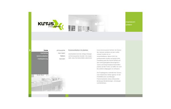 Vorschau von www.kurrus.de, Kurrus Projektagentur