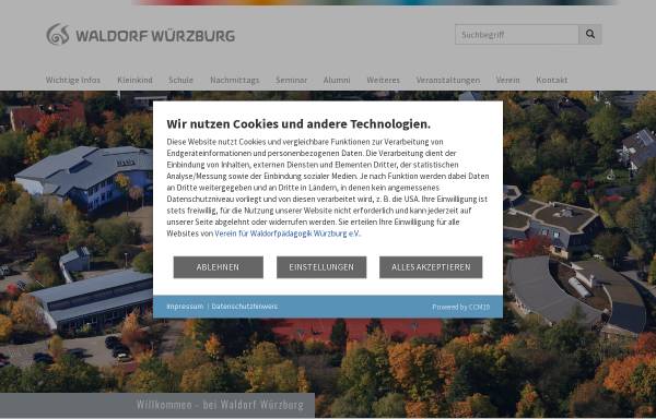 Vorschau von www.waldorf-wuerzburg.de, Freie Waldorfschule Würzburg