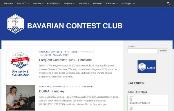 Vorschau von www.bavarian-contest-club.de, US-Lizenzprüfung