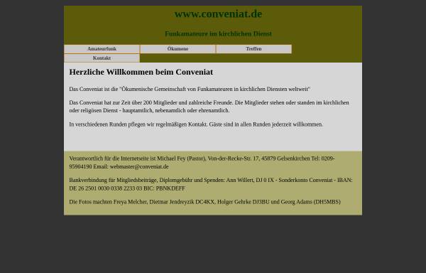 Vorschau von www.conveniat.de, Conveniat-Runde