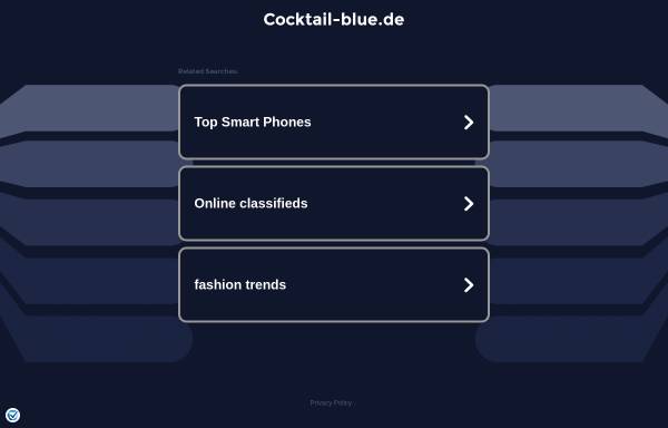 Vorschau von cocktail-blue.de, Cocktail-Blue
