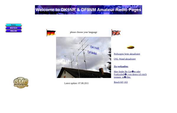 Vorschau von www.dk1nr.de, DK1NR, DF9NM, DL3LI