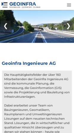 Vorschau der mobilen Webseite www.hsk-ingenieur.ch, HSK-Ingenieur AG