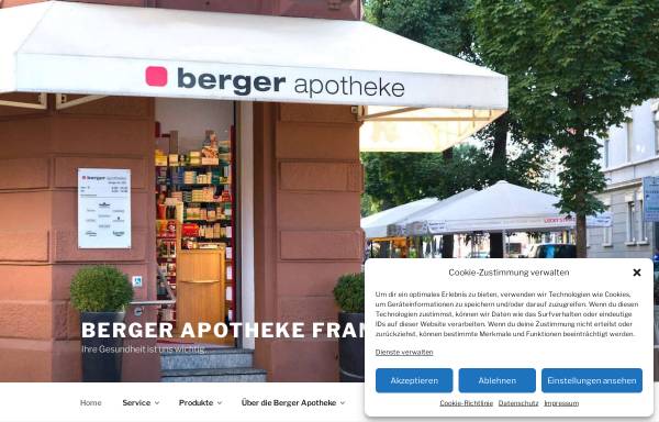 Vorschau von www.berger-apotheke.de, Berger Apotheke
