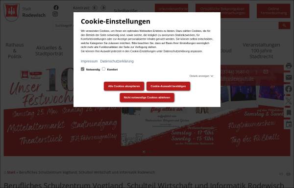 Vorschau von www.rodewisch.de, Berufliches Schulzentrum für Wirtschaft Rodewisch