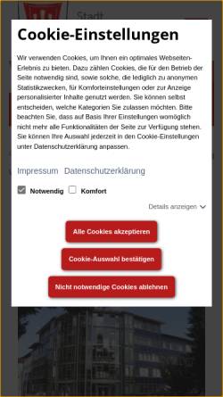 Vorschau der mobilen Webseite www.rodewisch.de, Berufliches Schulzentrum für Wirtschaft Rodewisch