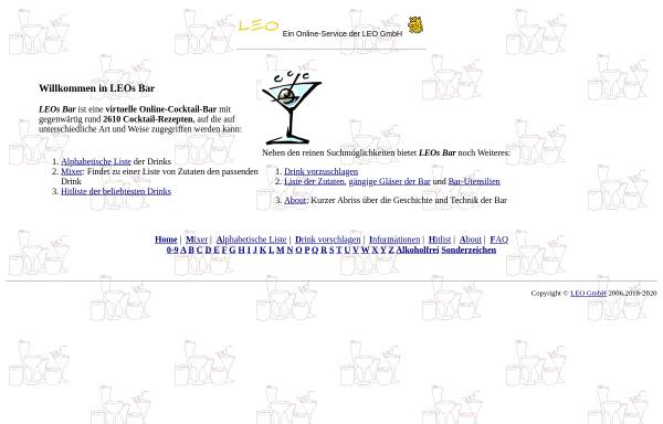 Vorschau von bar.leo.org, Leo's Bar